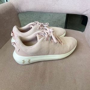 Baby Pink Under Armour Sneakers